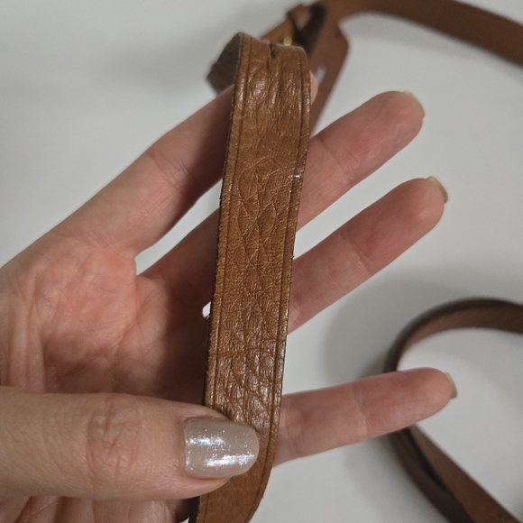 Madewell crossbody satchel - The Transport Satchel - cognac brown leather - Picture 13 of 14